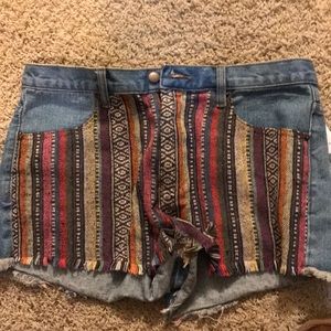 Forever 21 denim shorts